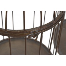 Klatka metalowa 2szt-kpl..30cm∅ x64cmH, 24cm∅ x49,5cmH