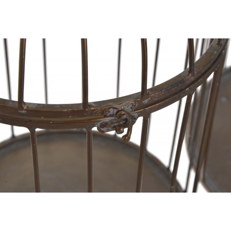 Klatka metalowa 2szt-kpl..30cm∅ x64cmH, 24cm∅ x49,5cmH
