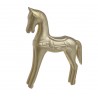 Drewniany koń figurka..17cmL x 4cmW x 22cmH