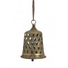 Dzwon ażurowy, zaw. metalowa..20cm∅ x 30cmH