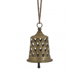 Dzwon ażurowy, zaw. metalowa..20cm∅ x 30cmH