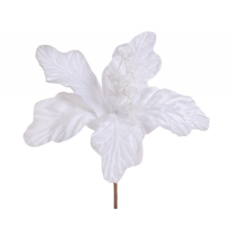 Poinsecja brokacona pik..21cm - sztuczna roślina