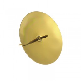 Podstawka pod świecę 4 cm (48szt) do stroików MAT COPPER