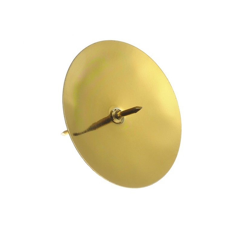 Podstawka pod świecę 4 cm (48szt) do stroików MAT COPPER