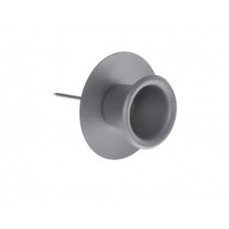 Podstawka pod świecę 5,3x5cm MATT SILVER (4szt)