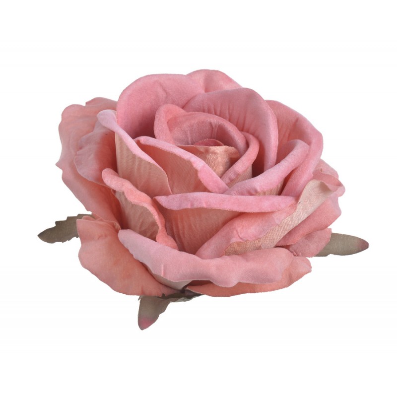 Róża welwetowa główka 6szt/paczka..11cm