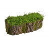 Omszała kora..50cmLx20cmWx12cmH s...GREEN