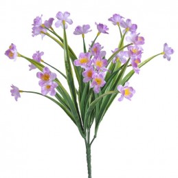 Bukiet kwiatkow wiosennych_40cm_384-96pcs_lavender