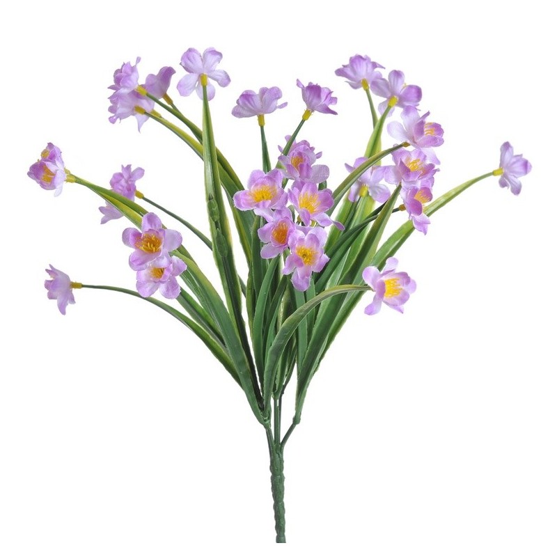 Bukiet kwiatkow wiosennych_40cm_384-96pcs_lavender