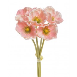 Anemon z pianki 5szt/pęczek..32cm...01 PINK