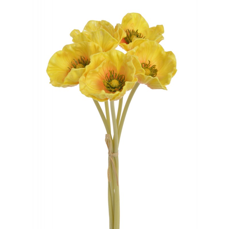 Anemon z pianki 5szt/pęczek..32cm...07 ORANGE