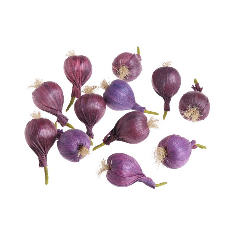Cebula 12szt-paczka..6cm..384....08 PURPLE - art. dekoracyjny