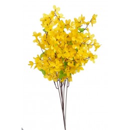 Forsycja pik 52 cm, 6szt-pęczek - sztuczna roslina