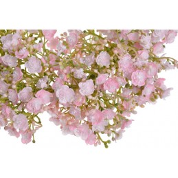 Wianek gipsówka 33cm - art. dekoracyjny 04 PINK