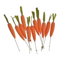 Marchewki na piku 30szt-paczka..11cm..72-1 bags..30 pcs-bag....ORANGE