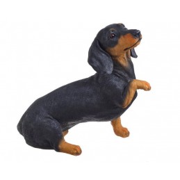 Jamnik figurka H37cm..40cmLx20,5cmWx37cmH..2-0 pcs......BLACK-2