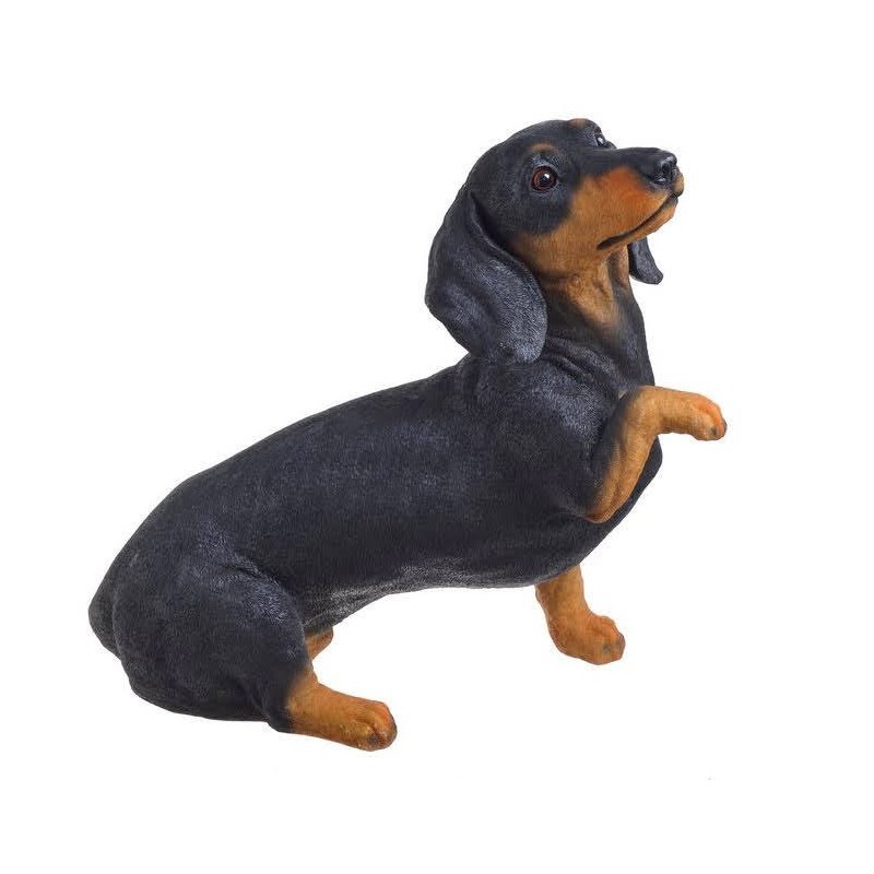 Jamnik figurka H37cm..40cmLx20,5cmWx37cmH..2-0 pcs......BLACK-2