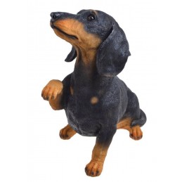 Jamnik figurka H37cm..40cmLx20,5cmWx37cmH..2-0 pcs......BLACK-2