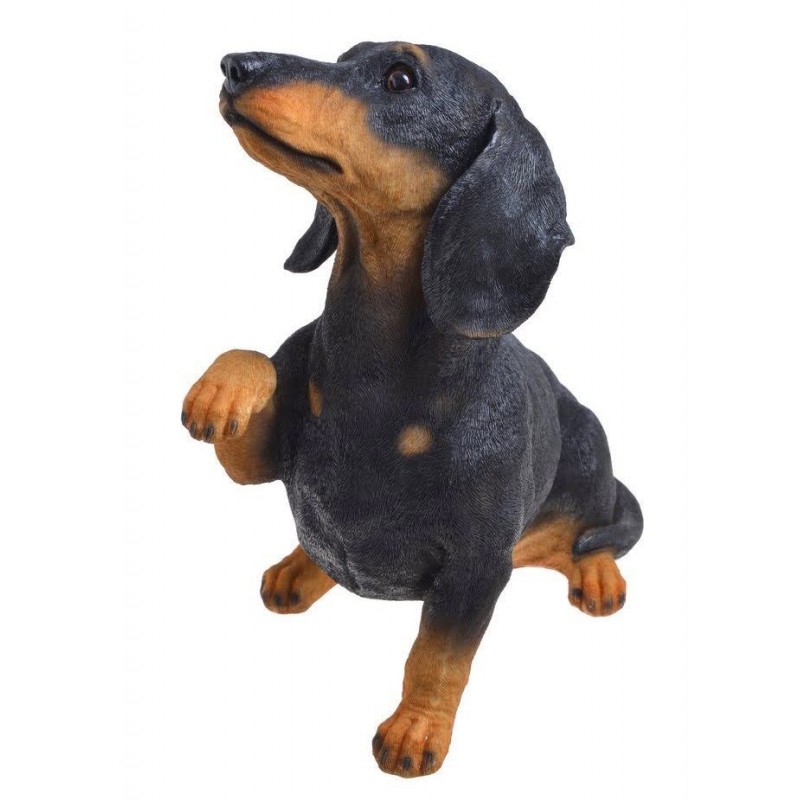 Jamnik figurka H37cm..40cmLx20,5cmWx37cmH..2-0 pcs......BLACK-2