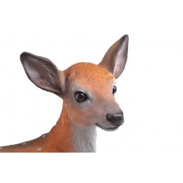 Sarna figurka H24cm..34cmLx15cmWx24cmH..4-1 pcs......BROWN