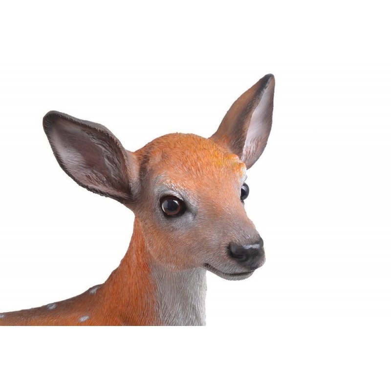 Sarna figurka H24cm..34cmLx15cmWx24cmH..4-1 pcs......BROWN