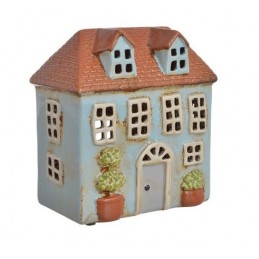 Domek ceramiczny 19,5cm...lampionik tea-light
