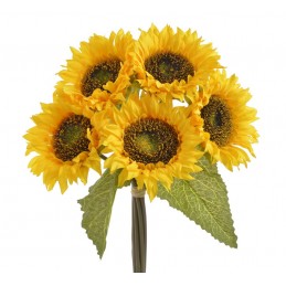 Słonecznik x5 bukiet..35cm...YELLOW