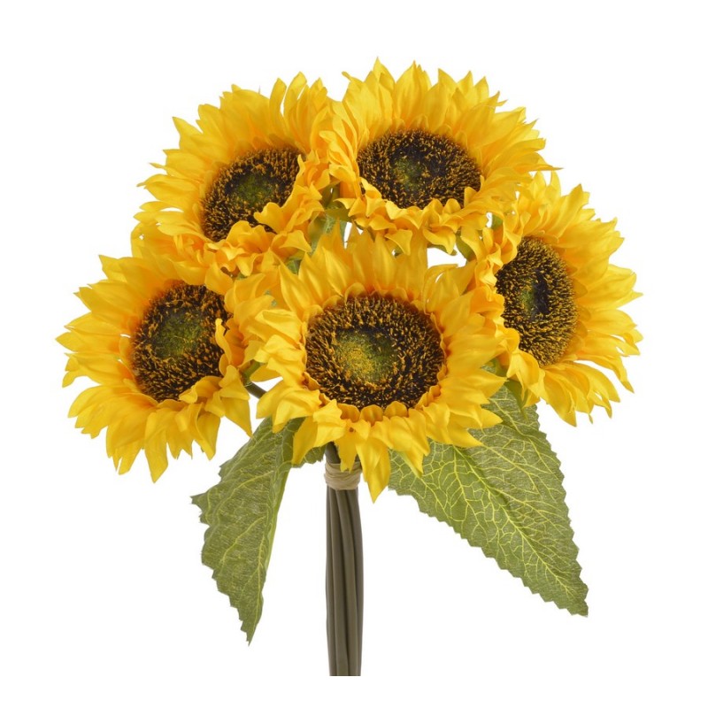Słonecznik x5 bukiet..35cm...YELLOW