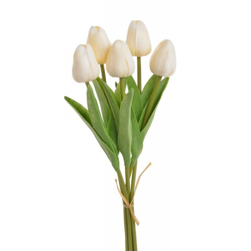 Tulipan piankowy 5szt-pęcz...32cm..240-30 bu..5 pcs-bu