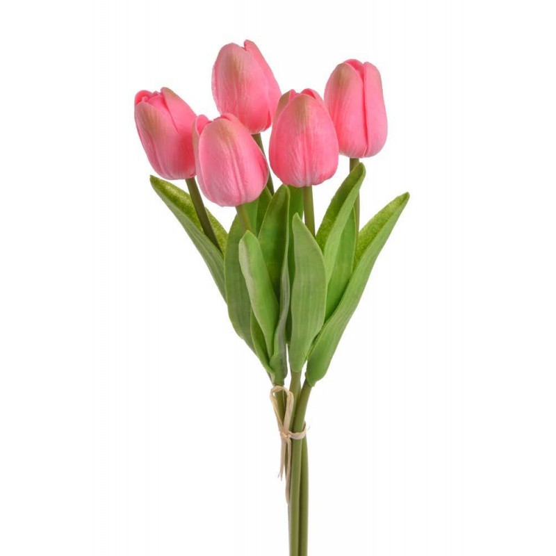 Tulipan piankowy 5szt-pęcz...32cm..240-30 bu..5 pcs-bu