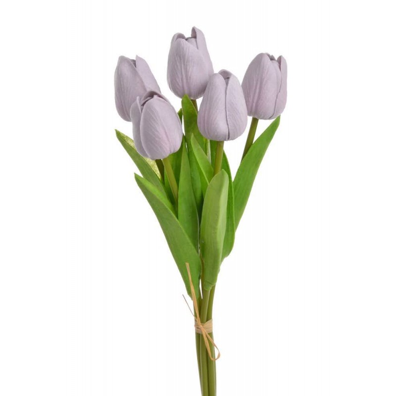 Tulipan piankowy 5szt-pęcz...32cm..240-30 bu..5 pcs-bu