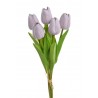 Tulipan piankowy 5szt-pęcz...32cm..240-30 bu..5 pcs-bu