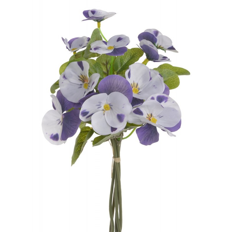 Bratki 5szt-pęczek...31cm - sztuczna roślina