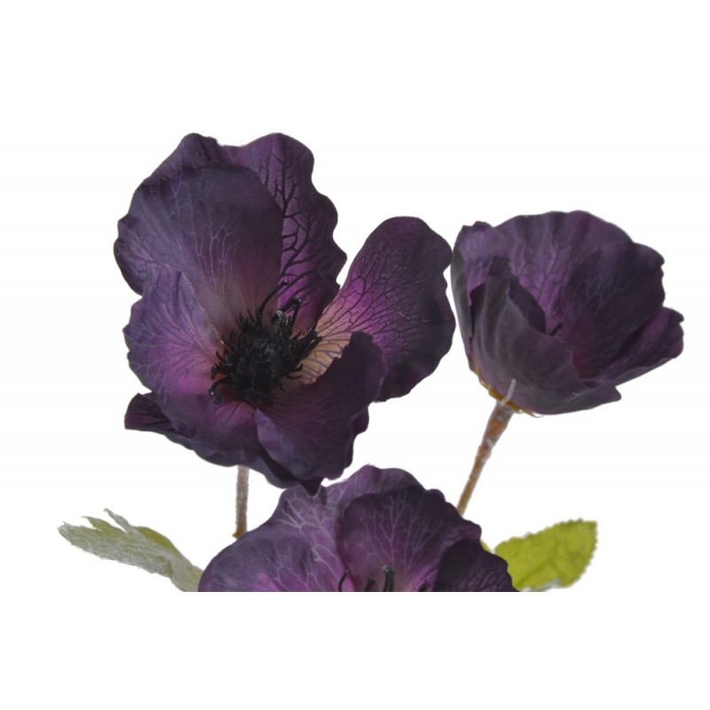 Mak x3..70cm..sztuczna roślina 640-64 pcs