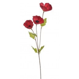 Mak x3..70cm..sztuczna roślina 640-64 pcs