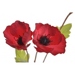 Mak x3..70cm..sztuczna roślina 640-64 pcs
