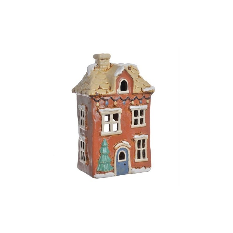 Domek ceramiczny 22,5 cm tea-light