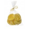 Cytryna 4,5cm, 3szt-pacz- sztuczny owoc..4,5cm∅x4cmH...YELLOW