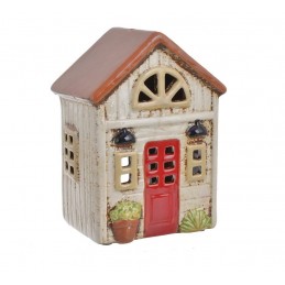Domek ceramiczny 16,5 cm tea-light