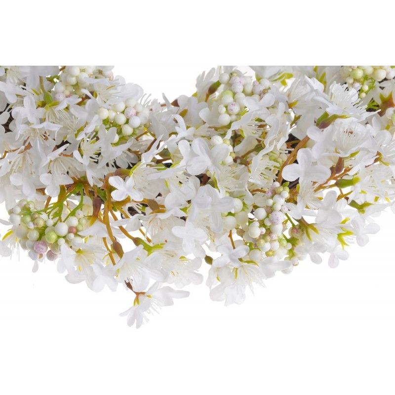 Wianek..42cm..16-2 pcs......F01 WHITE