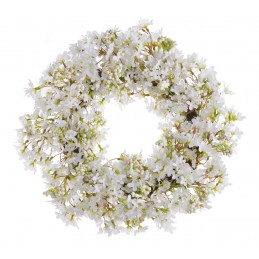 Wianek..42cm..16-2 pcs......F01 WHITE