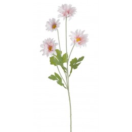 Margaretka x4 56cm - sztuczna roślina LT PINK