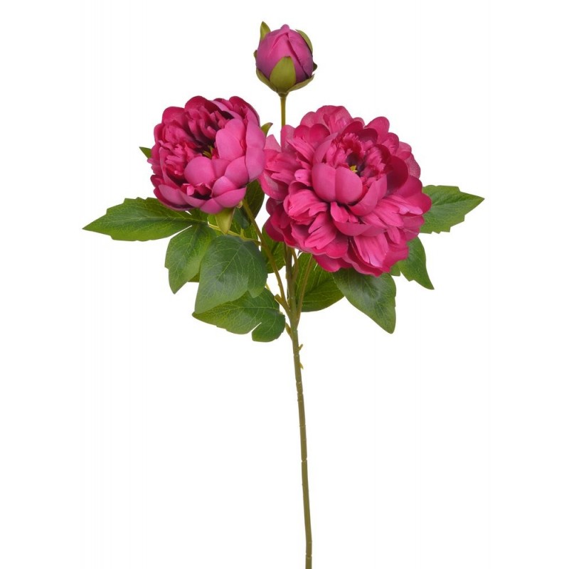 Piwonia 2+1..54cm - sztuczna roślina