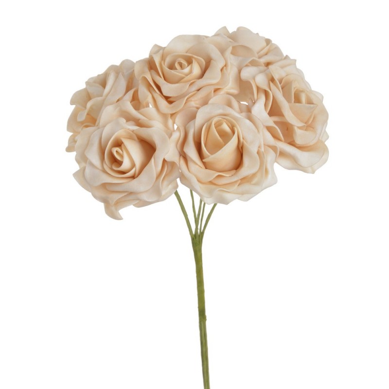 Bukiet róż piankowych x 6 25 cm MIX KOLORÓW