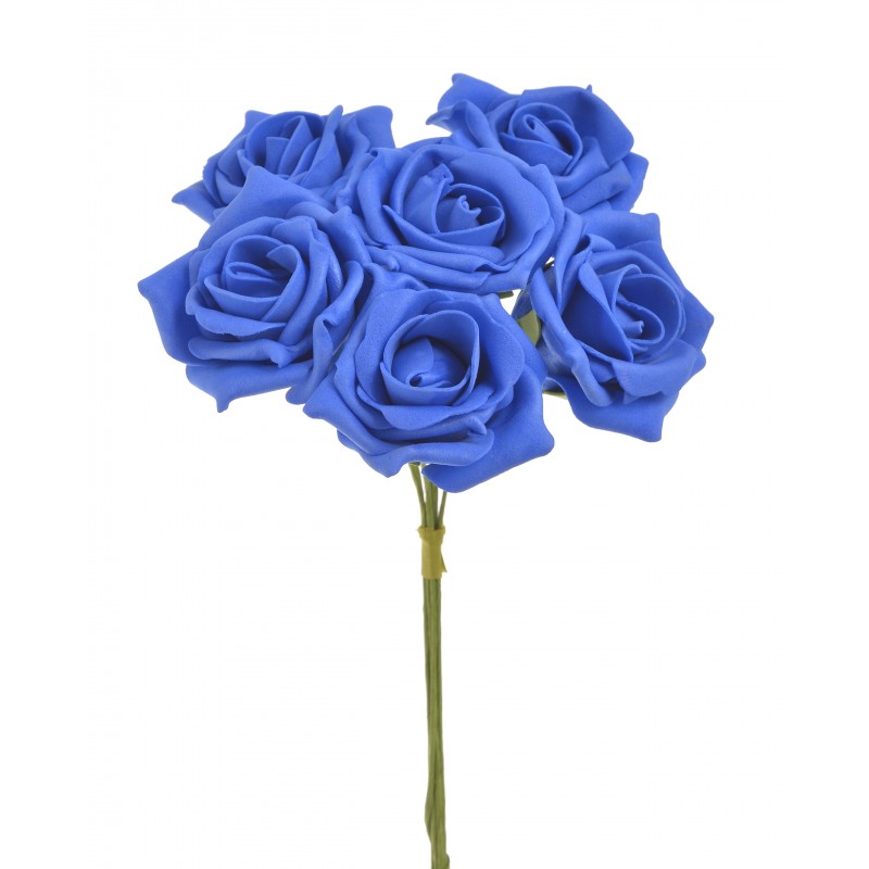 Róża piankowa x6..23cm