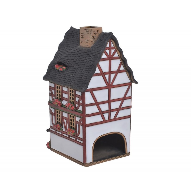 Domek ceramiczny...19cmH...B-BR-RW