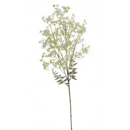 Gałązka kwitnąca ..70cm...WHITE