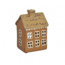 Domek ceramiczny13,5cmH...BROWN
