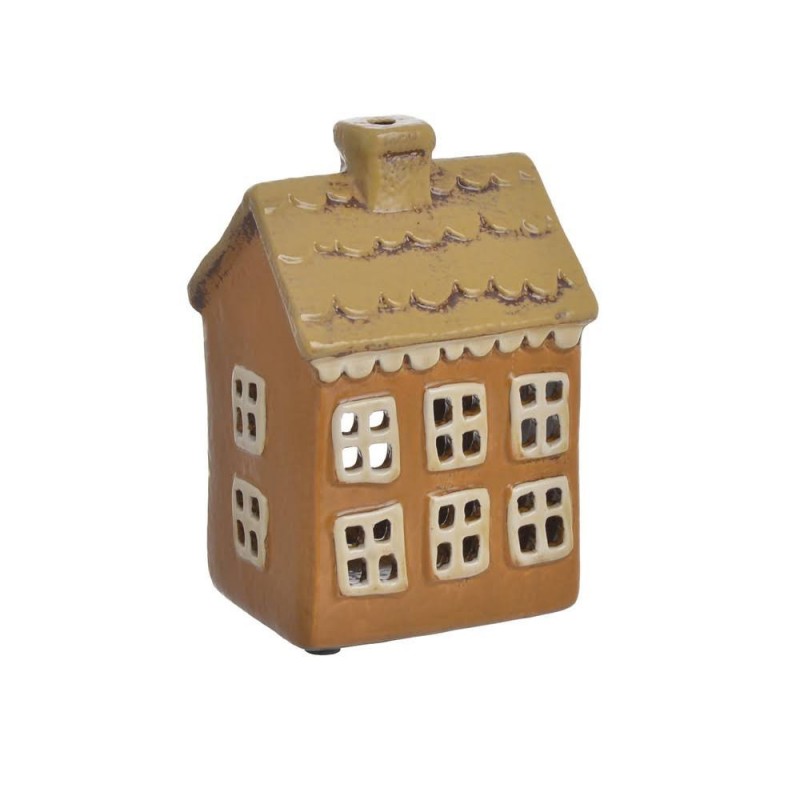 Domek ceramiczny13,5cmH...BROWN