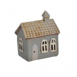 Domek ceramiczny...13cmH...GREY